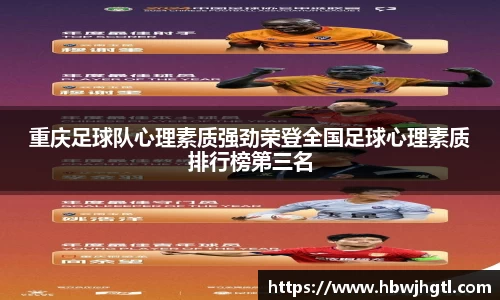 重庆足球队心理素质强劲荣登全国足球心理素质排行榜第三名